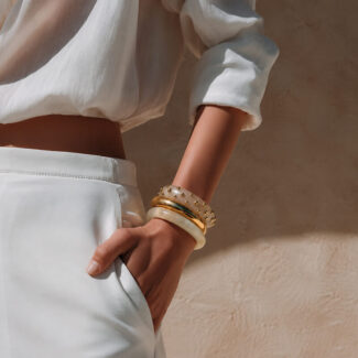 Celeste Bangle Trio
